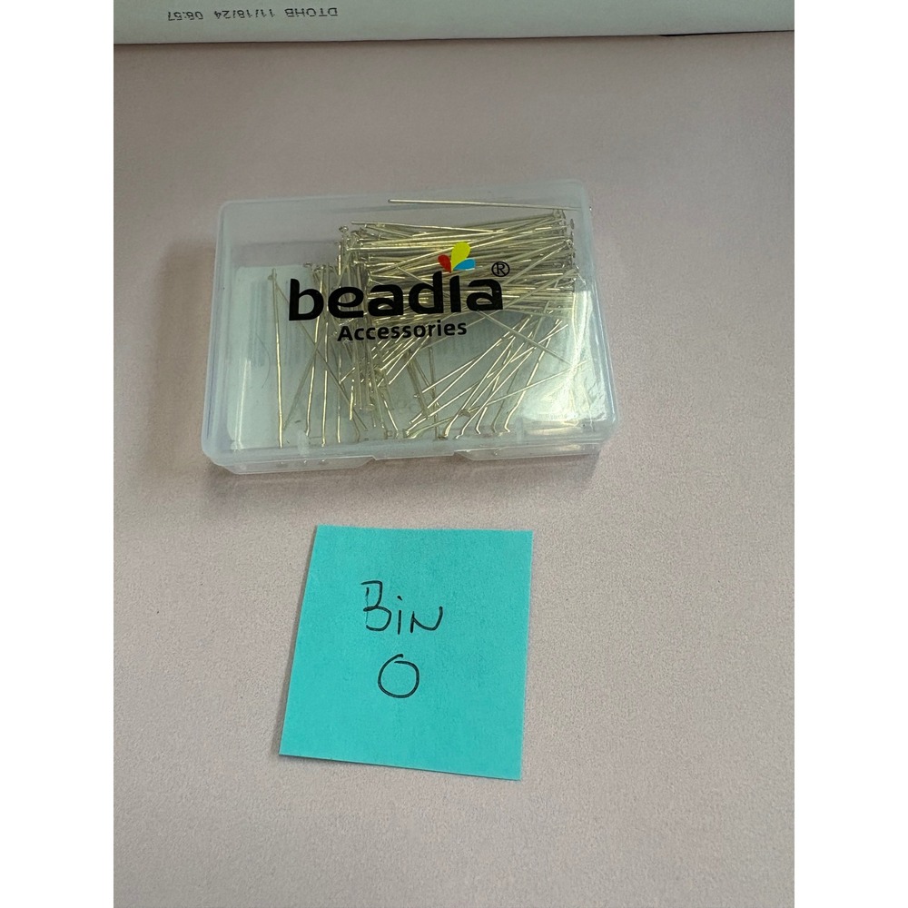 Beadia Accessories Gold Tone Head Pins for Jewelry Making & Crafts - Picture 3 of 5